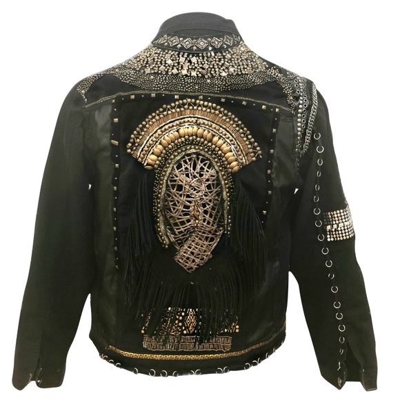 Boho Chic Gender Neutral Night Hawk Jacket